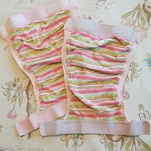 2 medium good vibes gdiapers girl cloth diaper